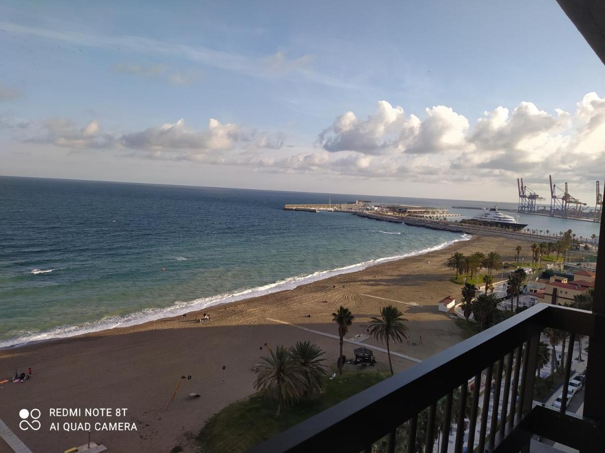 말라가 Espectaculares Vistas Al Mar Playa Malagueta 아파트 외부 사진